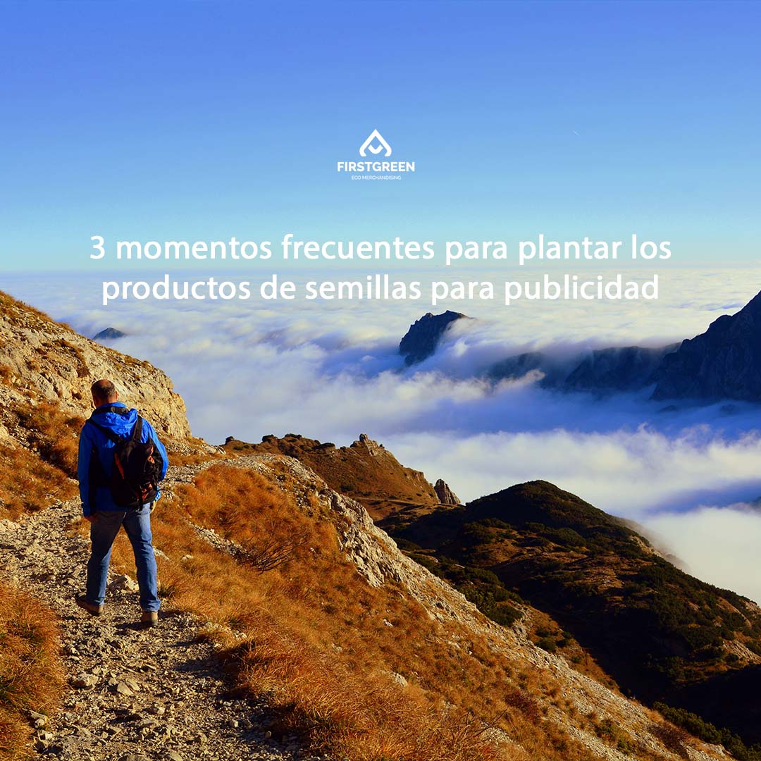 3 momentos frecuentes para plantar los productos de semillas para publicidad
